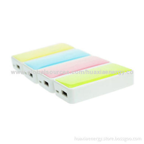 5,200mAh Li-ion Mobile Phone Battery Power Banks with 5V/0.8A Input, Over-charging Protection